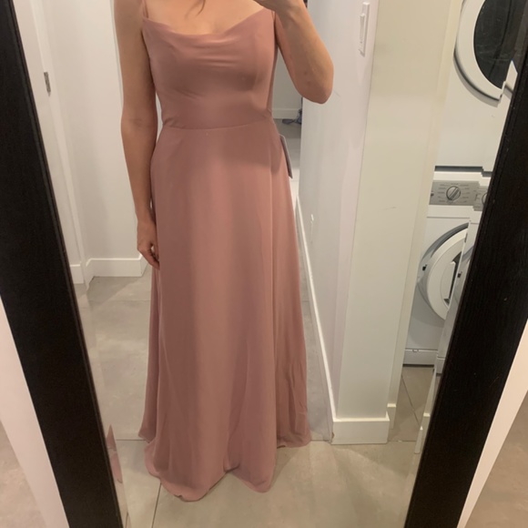 NEW Azazie Bridesmaid dress - size 6 dusty rose - Picture 3 of 4